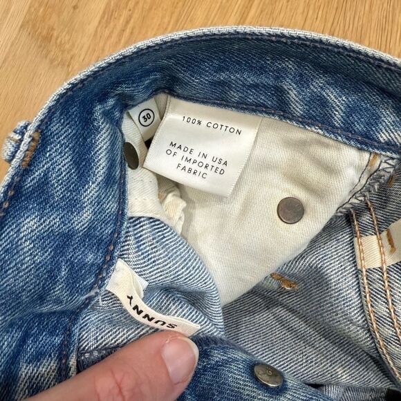 Grlfrnd Sunny Vintage Skinny Flare Jean Size 30 - Picture 7 of 8